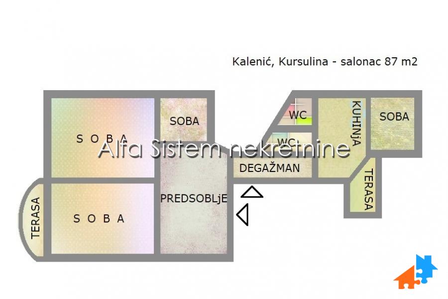 Izdavanje: Poslovni prostor 87 m², Vračar – Beograd
