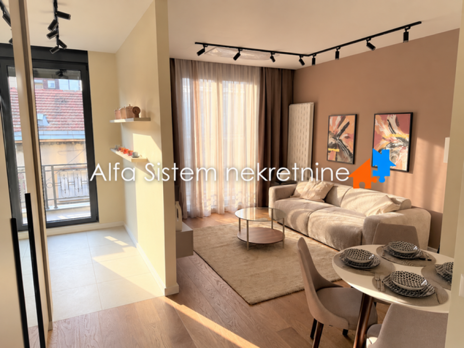 Izdavanje: Dvosoban stan 55 m², Vračar – Beograd