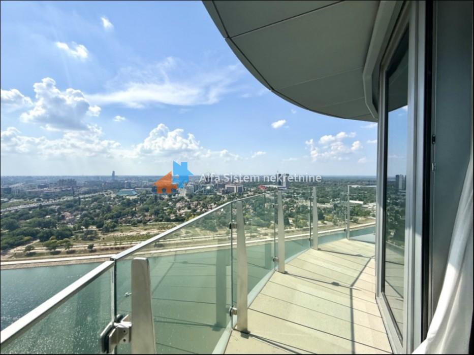 Izdavanje: Trosoban stan 98 m², Beograd na vodi – Beograd