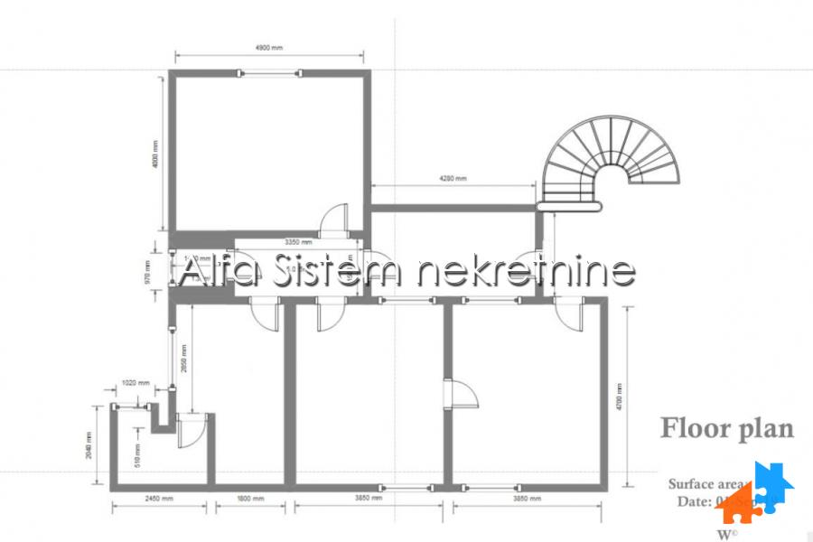 Izdavanje: Trosoban stan 98 m², Stari grad – Beograd