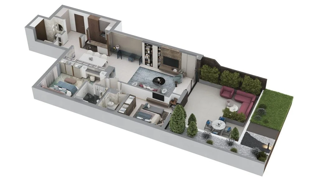 Izdavanje: Trosoban stan 135 m², Savski venac – Beograd
