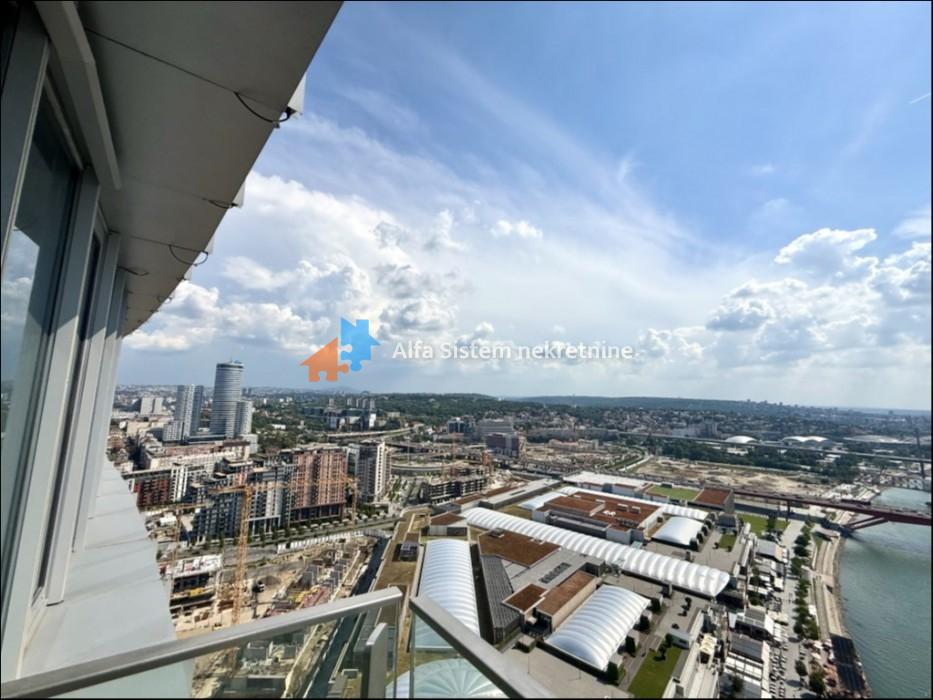 Izdavanje: Trosoban stan 98 m², Beograd na vodi – Beograd